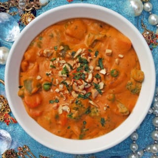 Veg Korma – North Indian Style (Non-Vegan, Gluten free)