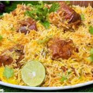 Hyderabadi Mutton Biryani –  Bone-In  Goat, Halal
