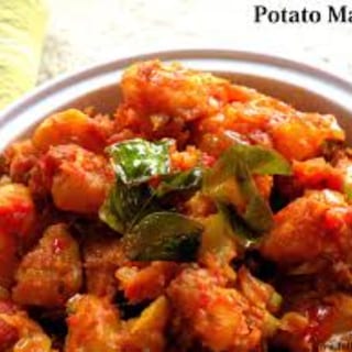 Potato Masala -Spiced Potato & curry leaves ,Bowl Vegan, Gluten free