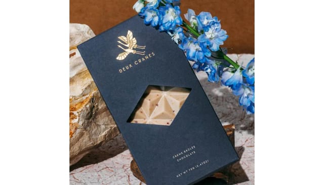 Deux Cranes Creme Brûlée Chocolate