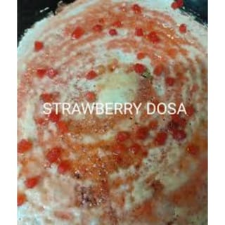 Strawberry Dosa