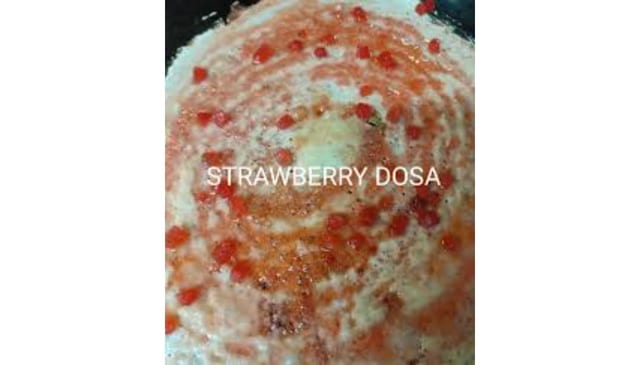Strawberry Dosa
