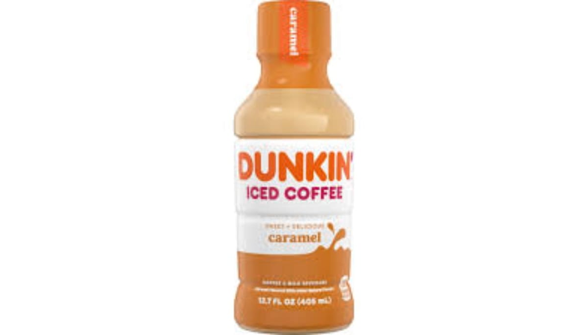 Dunkin Ice Coffee Caramel