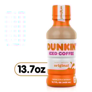 Dunkin Iced Coffee Mocha