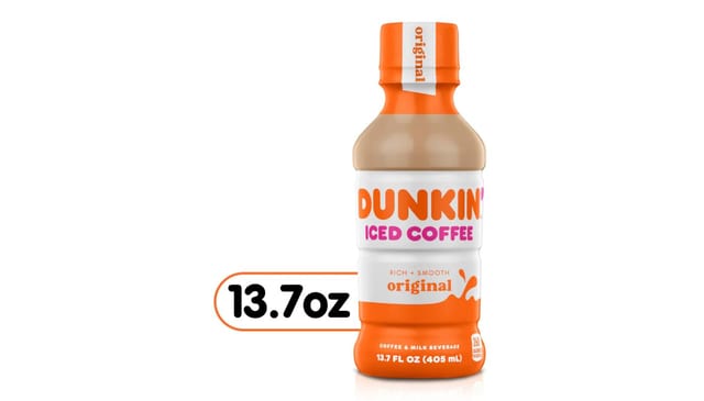 Dunkin Iced Coffee Mocha