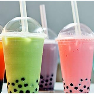 Milk Bubble Tea AKA Milk tea Boba  