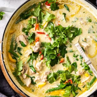 Shrimp Green Curry 