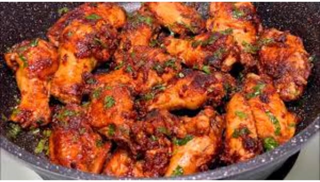 Tomato Basil Wings (6) -Halal