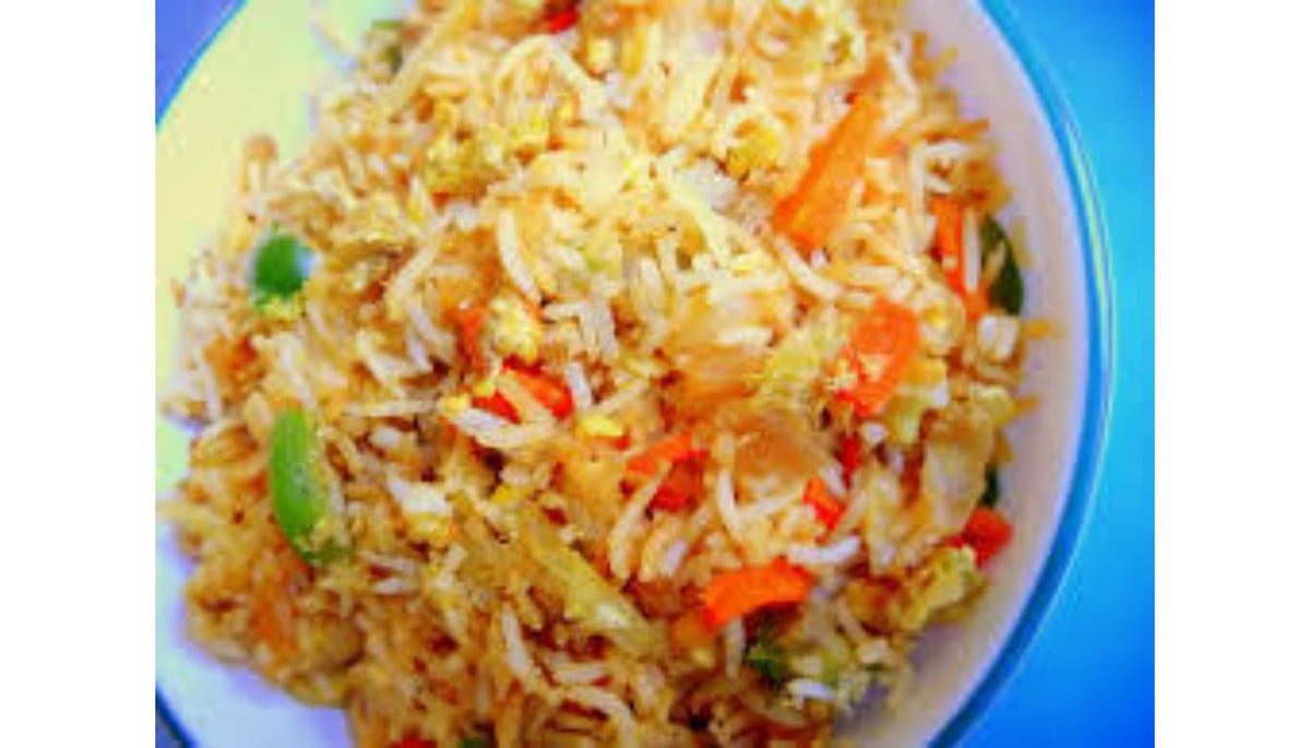 Egg Fried Rice - Non Vegan, Gluten free