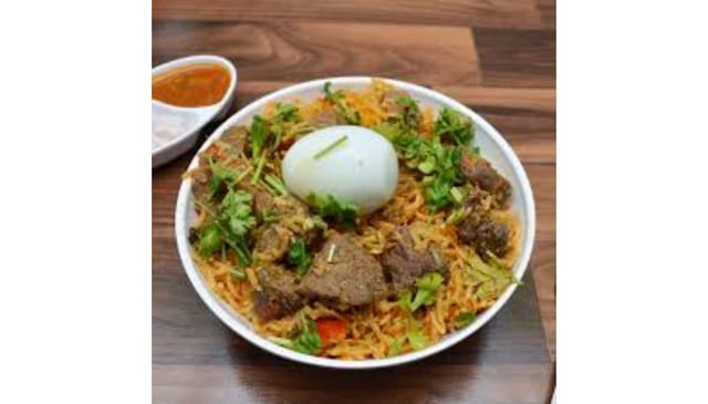 Beef Biryani (Halal) - Non Vegan