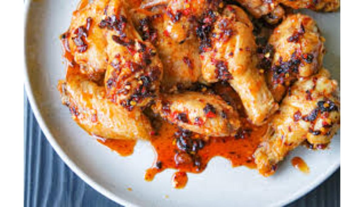 Chilli Oil Masala Wings (6) -Halal