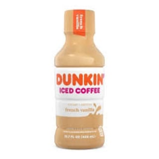 Dunkin Ice Coffee French Vanilla