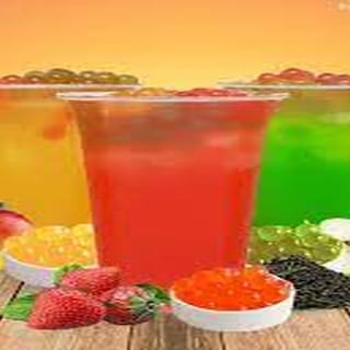 Fruit Tea Boba  AKA  Fruit Bubble tea