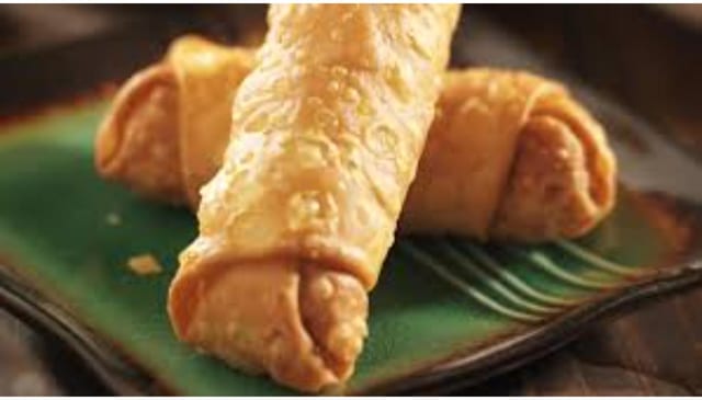 Pork Egg rolls (3)