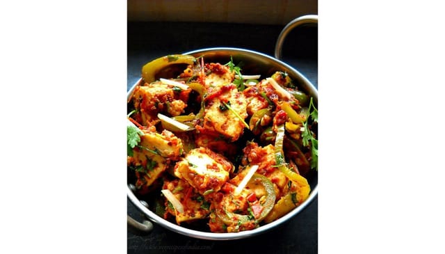 Kadai Tofu – Vegan, Gluten free
