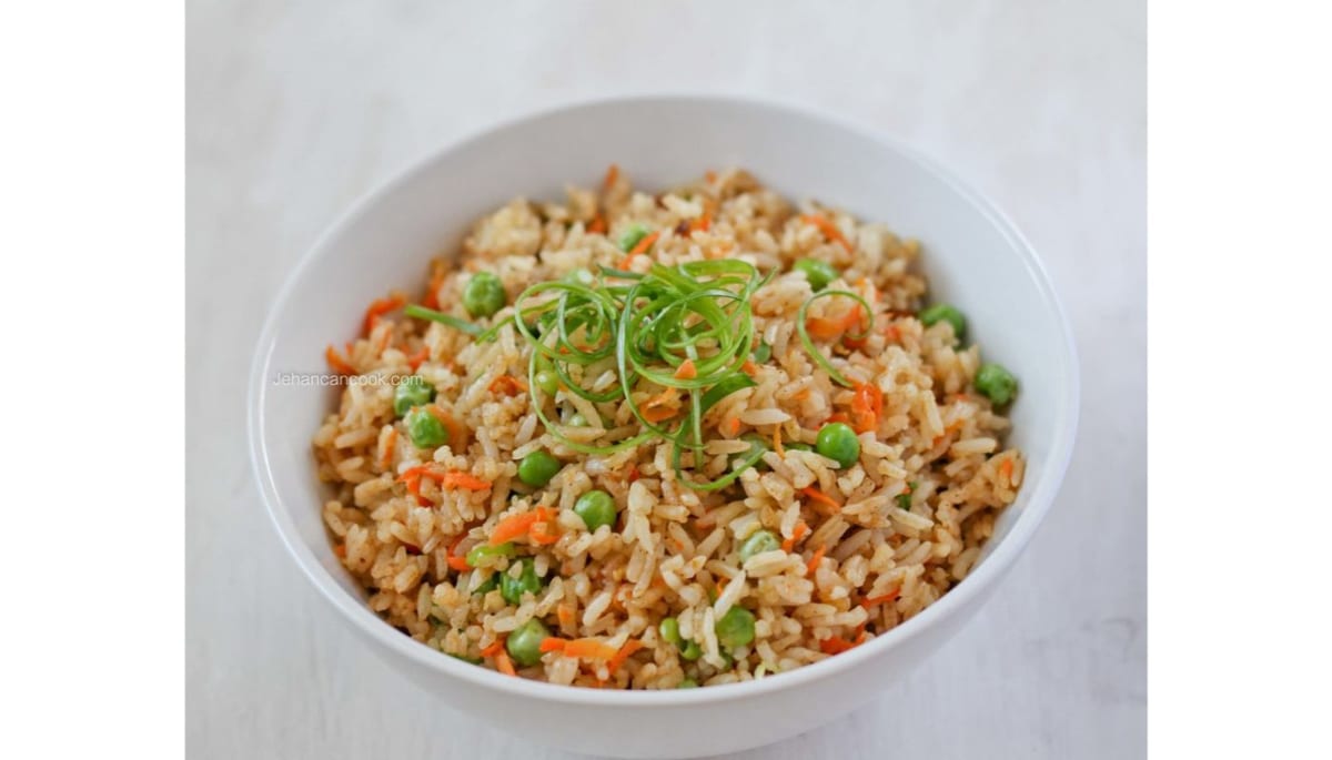 Veg Fried Rice - Vegan