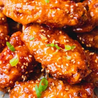 Sweet Chilli Chicken Wings (6)-Halal