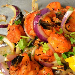 Tandoori Shrimp Platter