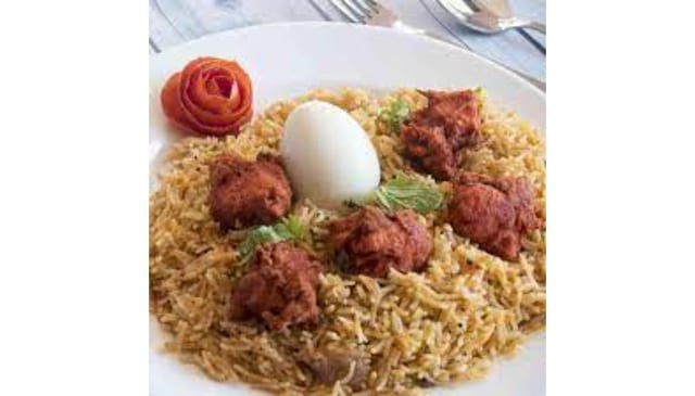 Chicken65 Biryani (Halal) - Non Vegan