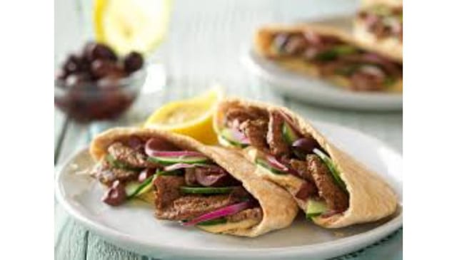 Beef Gyro Pita Wrap