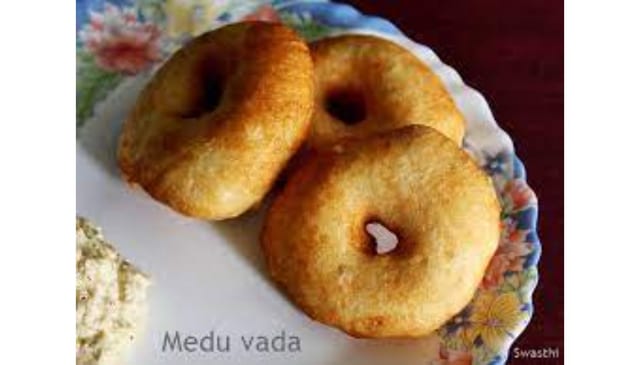 Medhu Vada (2) (Vegan, Gluten-Free)